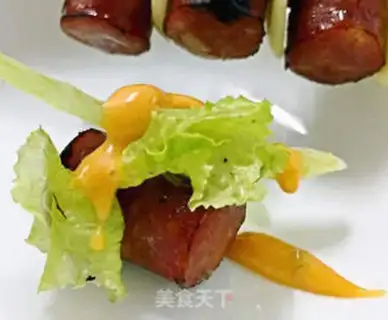 Make Fried Chinese sausage step 5