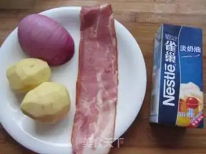 Make Bacon potato soup step 0