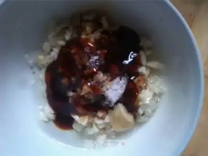 Make Garlic silk melon step 3