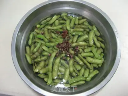 Make Salt-water beans step 3