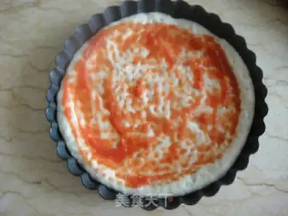 Make Sweet shrimp pizza step 9