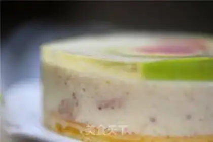 Make A fig mousse cake step 15