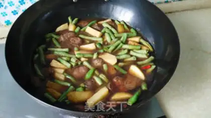 Make Bean bean noodle step 4