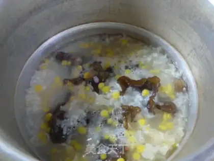 Make Double-eared corn porridge step 9
