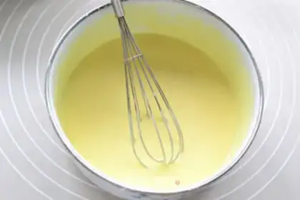 Make Cranberry yogurt cake step 4