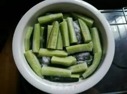 Make Spicy cucumber step 2