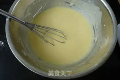 Make walnut oatmeal waffles step 5