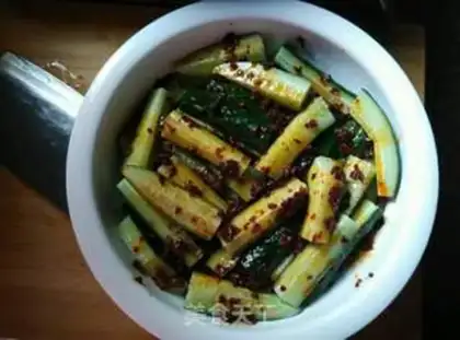 Make Spicy cucumber step 3