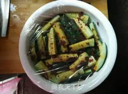 Make Spicy cucumber step 4