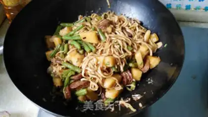 Make Bean bean noodle step 9