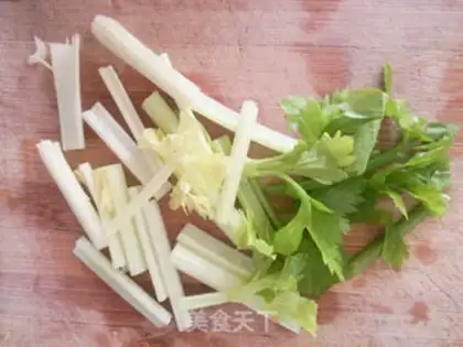Make Curry squid step 1