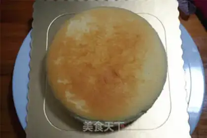 Make Pink yogurt birthday cake step 11
