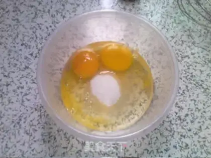 Make ♪ Sand mango egg ♪ step 1