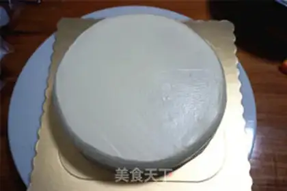 Make Pink yogurt birthday cake step 12