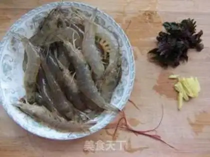 Make Red fever to shrimp step 1