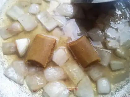 Make Curry squid step 4