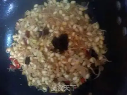 Make Spicy beans step 1