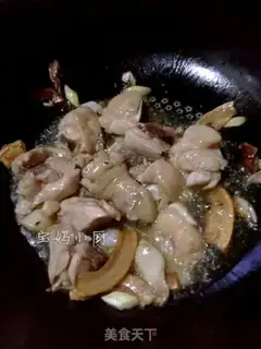 Make Chicken leg and soybeans step 5