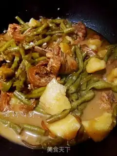 Make Chicken leg and soybeans step 10