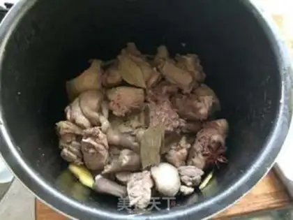 Make Dry Pork - - Dry Pork step 2