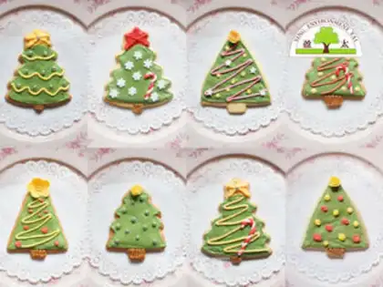Make Christmas Fluckles step 11