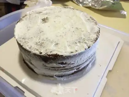 Make Rolling sugar cake step 17
