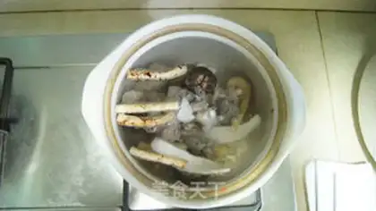 Make The rice soup is from Weishan step 4