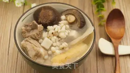 Make The rice soup is from Weishan step 5