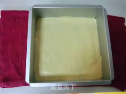 Make SpongeBob cake step 9