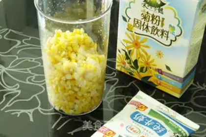 Make Corn juice skinny corn shakes step 5