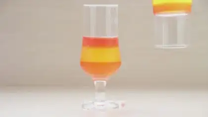 Make Rainbow pudding step 4