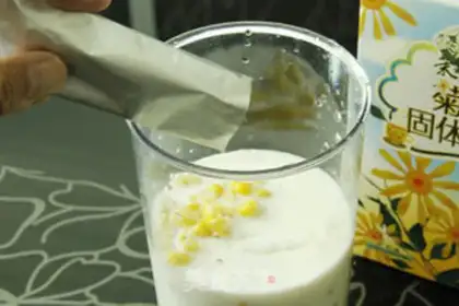 Make Corn juice skinny corn shakes step 8