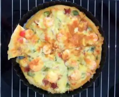 Make Shrimp bacon pizza step 7