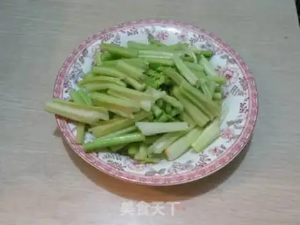 Make Weenie celery step 1