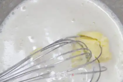 Make Fresh lemon cake step 3
