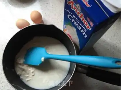 Make Mini-red bean balls step 1