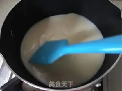 Make Mini-red bean balls step 2