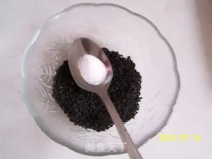 Make Black sesame salt tacos step 4