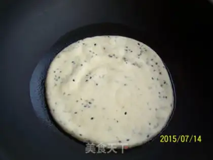 Make Black sesame salt tacos step 9