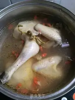 Make Rock chicken soup step 2