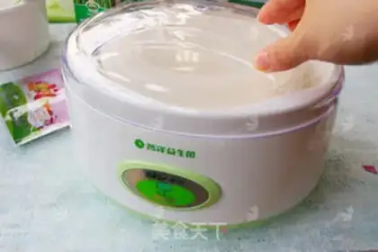 Make Brahma yogurt popsicle step 3