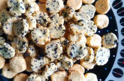 Make Black sesame moss step 5