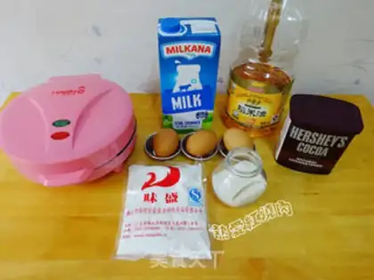 Make Cake machine cocoa cake step 0