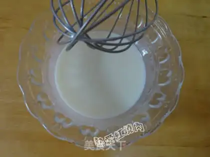 Make Cake machine cocoa cake step 2