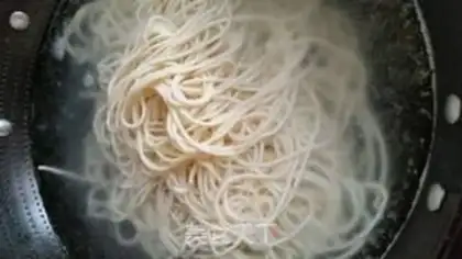 Make Spicy chicken noodles step 9