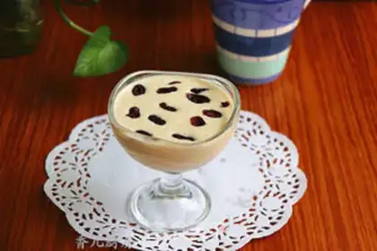 Make Cranberry banana yogurt step 7