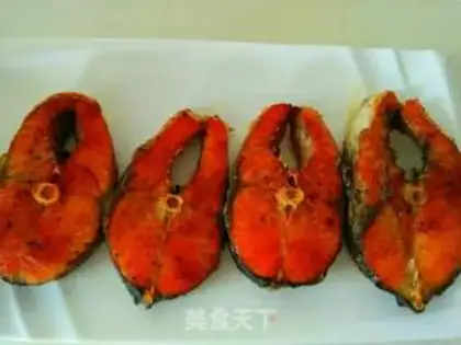 Make Fried salmon step 0
