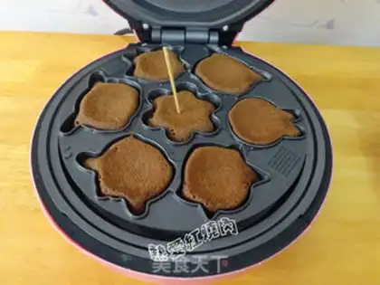 Make Cake machine cocoa cake step 13