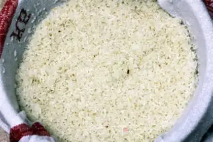 Make Old rice cake step 0