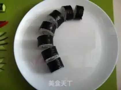 Make Dragon sushi step 15